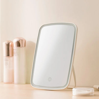 Portable LED Touch-Screen Makeup Mirror