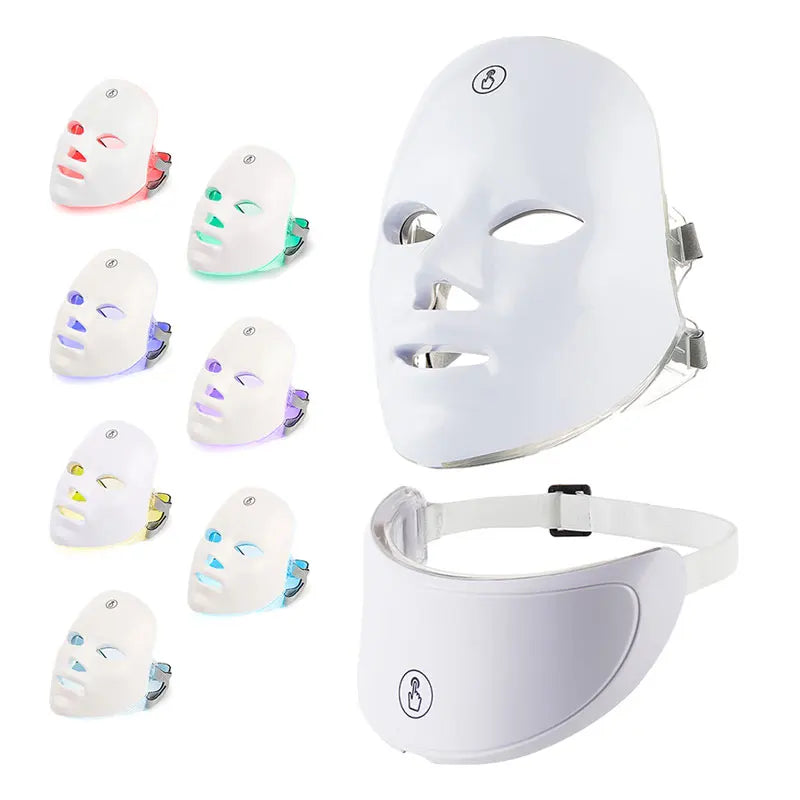 LED Facial Neck Beauty Massager Device