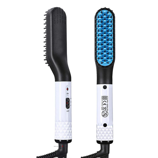 Electric Hot Comb Straightener Negative Ion Brush