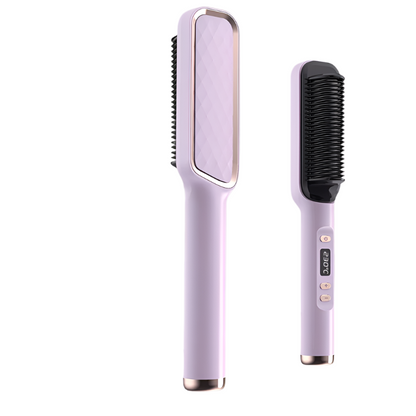 Electric Hot Comb Hair Straightener  Brush