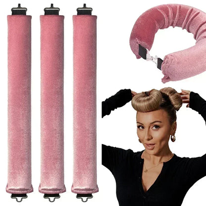 Heatless Hair Curlers Curling Rods Soft Hair Rollers