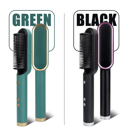 Electric Hot Comb Hair Straightener Anti-Scalding Negative Ion