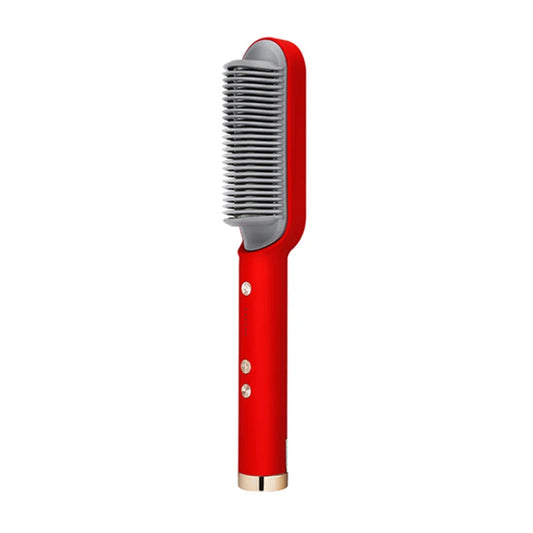 Electric Hot Comb Hair Straightener Anti-Scalding Negative Ion