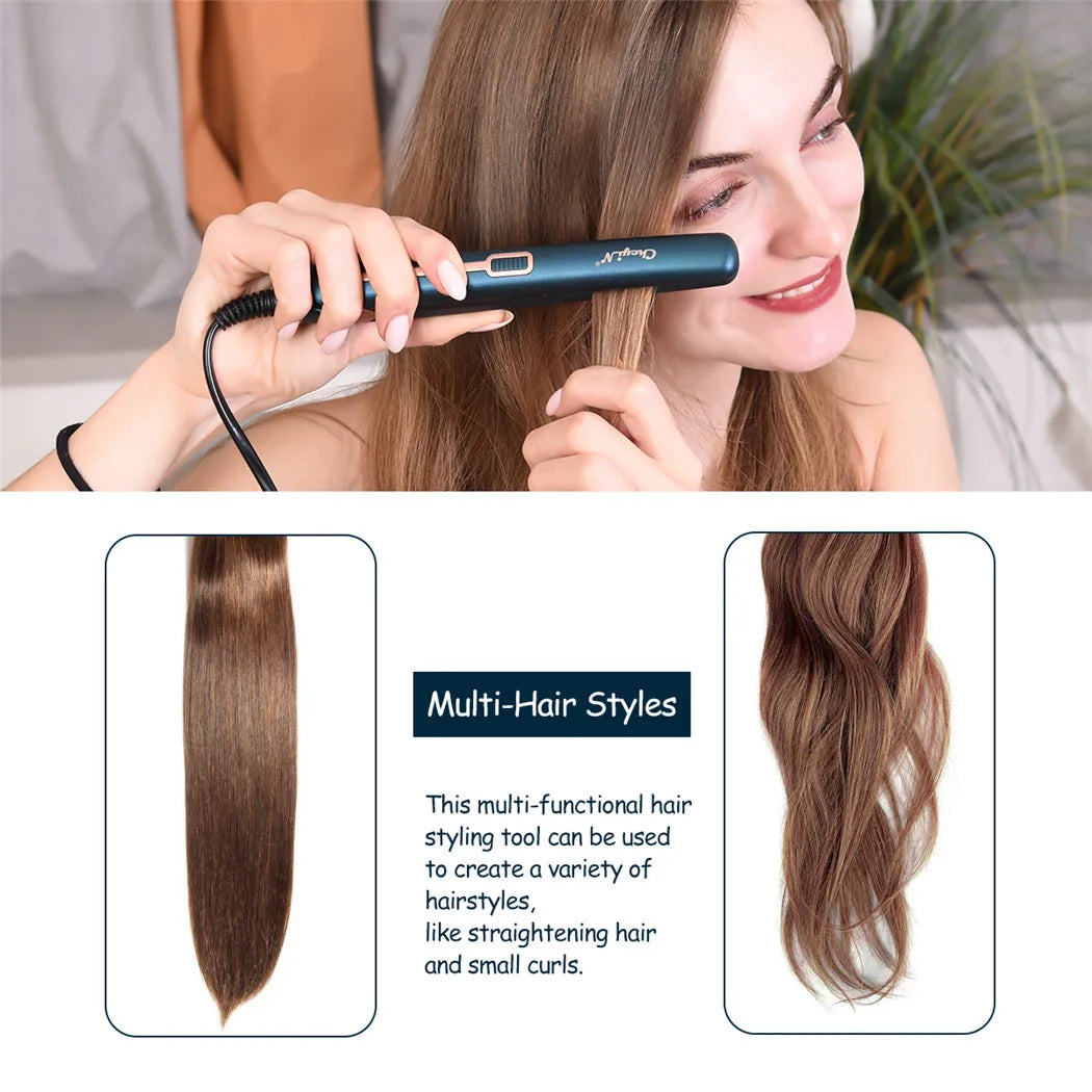 Mini Hair Flat Iron 2-in-1 Straightener