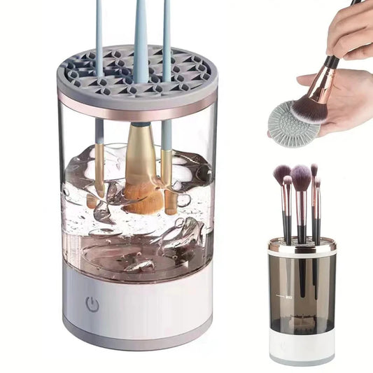 USB Portable Electric Makeup Brush Cleaner