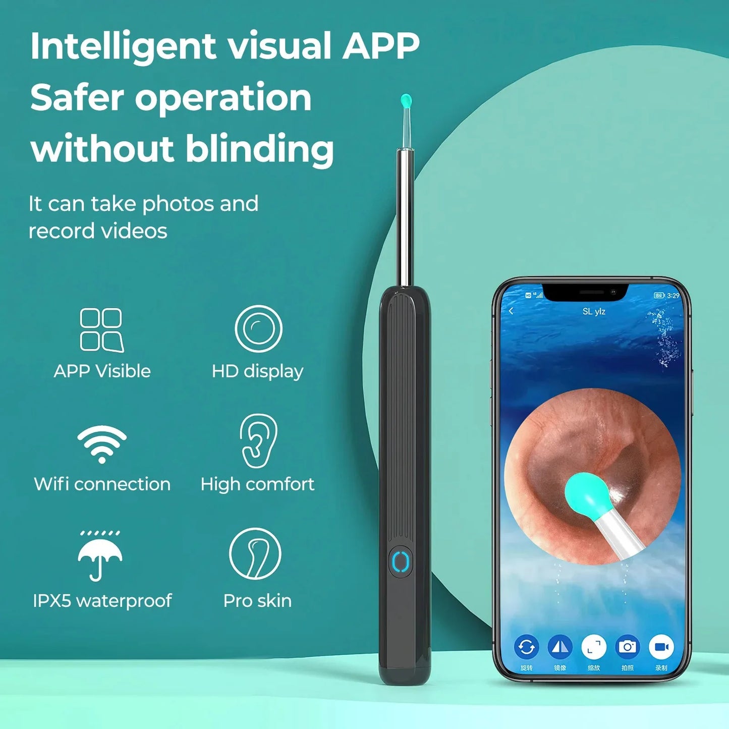 Wireless Smart Visual Ear Cleaner